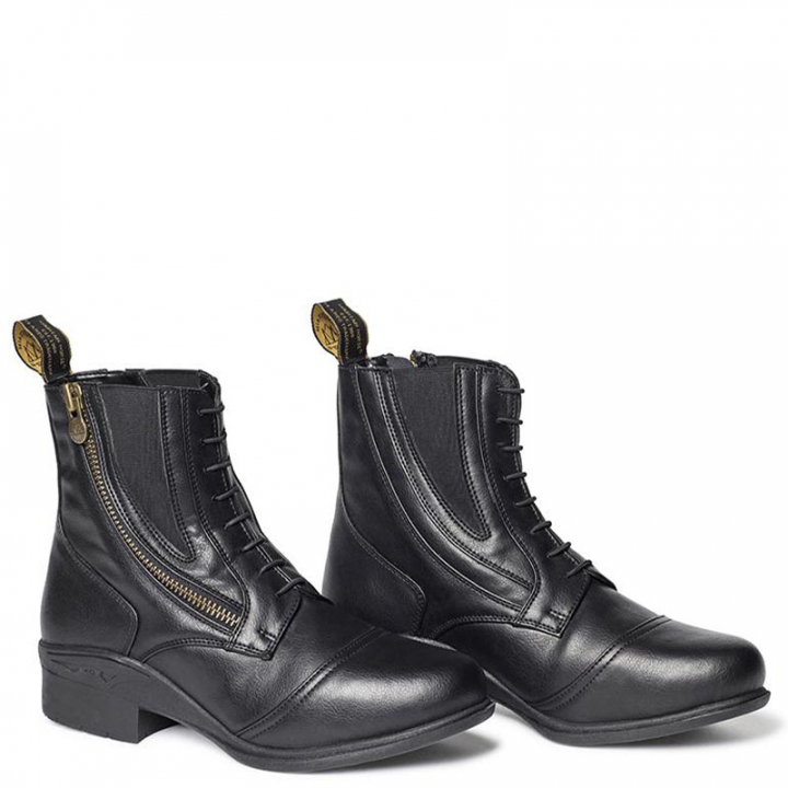 Winter riding boots Veganza Winter Side Zip Paddock Black in the group Riding Footwear / Jodhpur Boots & Yard Boots at Equinest (01099BA_r)