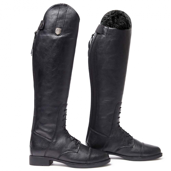 Winter riding boots Jr Veganza Winter Young Black in the group Riding Footwear / Winter Riding Boots at Equinest (02236BA_r)
