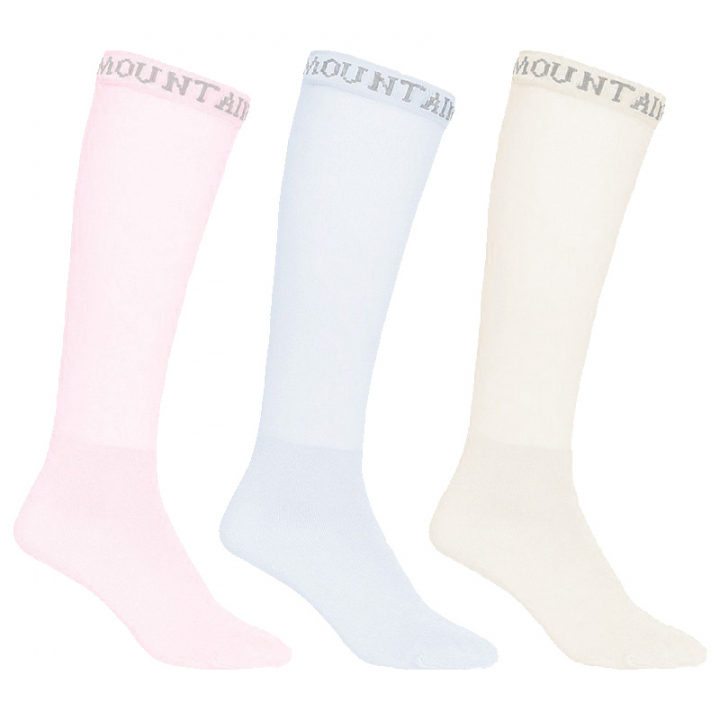 Boot Socks 3-pack Pastel Mix in the group Equestrian Clothing / Riding Socks at Equinest (06022RO-OS)