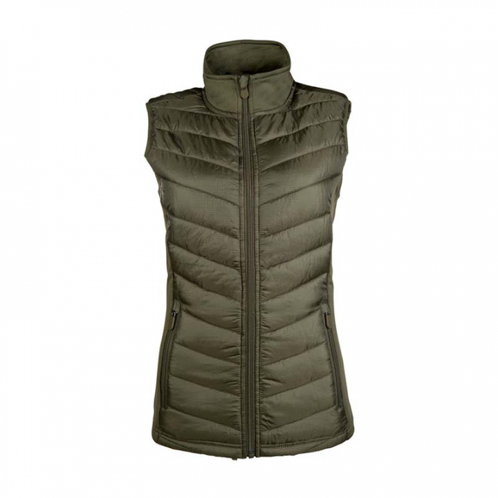 Riding Vest Basel Style Olive Green in the group Equestrian Clothing / Vests at Equinest (11369Gn_r)