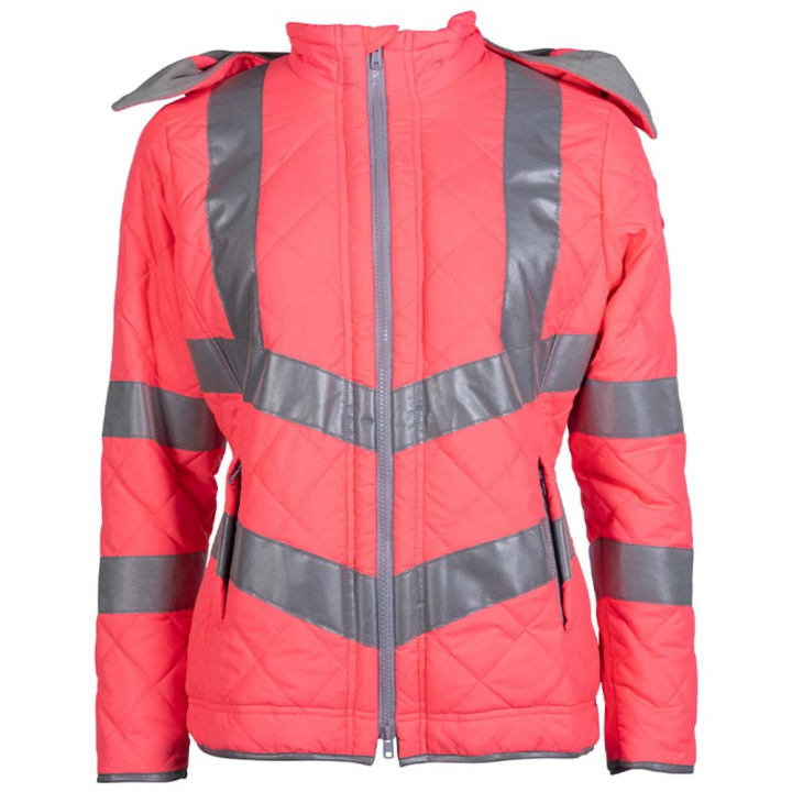 Warning Jacket Reflective Pink in the group Riding Equipment / Reflective Equestrian Wear at Equinest (14189PI)
