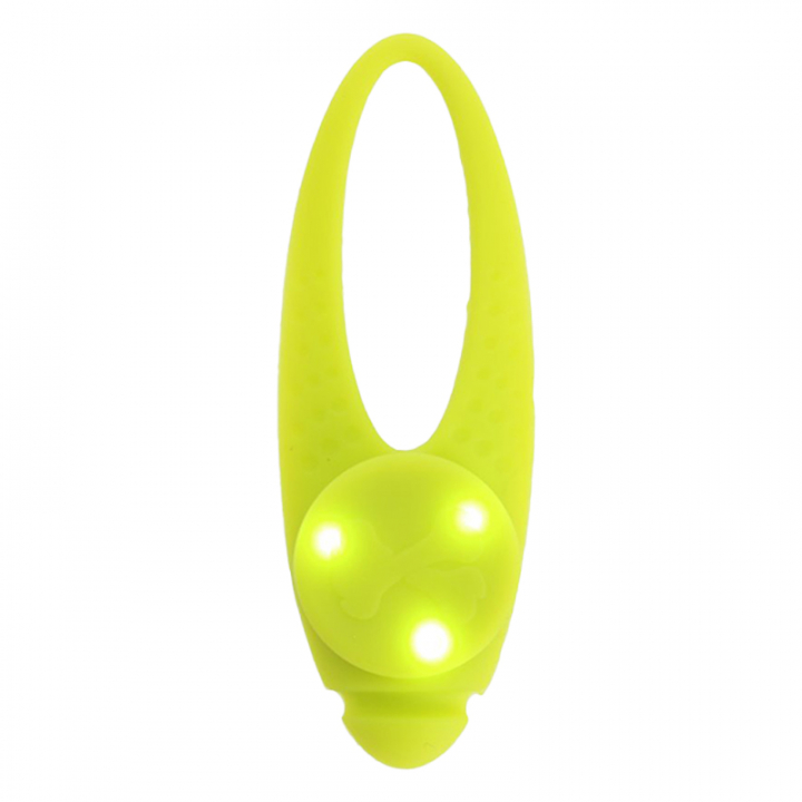Silicone LED Safety Light Basic Yellow in the group Dog / Reflectors, Lights & Blinkers at Equinest (260608YE)