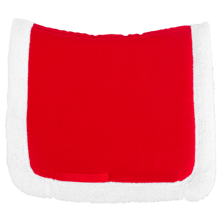 Dressage Saddle Pad Christmas Red/White in the group Holidays & Masquerade at Equinest (3059DRE)