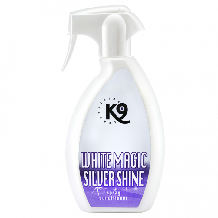 Coat Shine White Magic Sterling Silver Shine Leave In 500ml in the group Grooming & Health Care / Coat Care / Coat Shine at Equinest (306250-500)