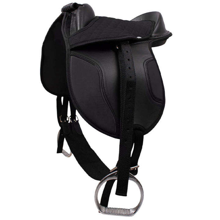 Pony Pad Shetland Synthetic Black in the group Horse Tack / Saddles & Bareback Pads at Equinest (3100BA)