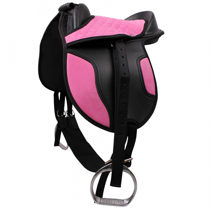 Pony Pad Shetland Synthetic Pink in the group Horse Tack / Saddles & Bareback Pads at Equinest (3100PI)