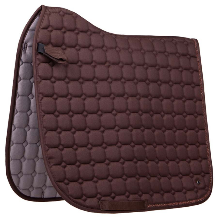 Dressage Saddle Pad Hailyn Brown in the group Horse Tack / Saddle Pads / Dressage Saddle Pad at Equinest (3196DBR)