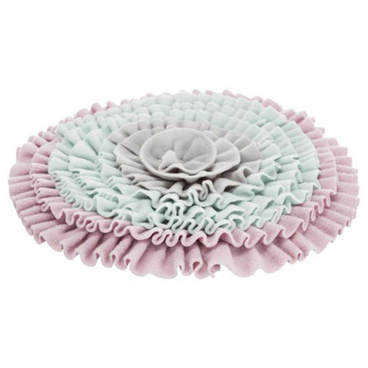 Snuffle Mat Junior Sniffing 0Carpet Level 1 Grey/Turquoise/Pink in the group Dog / Dog Toys / Interactive Toys at Equinest (32039)