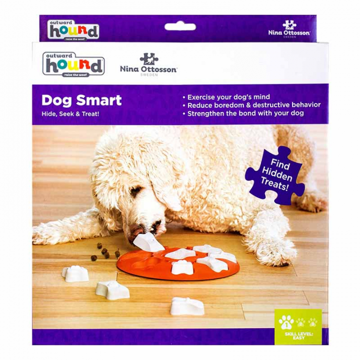 Interactive Dog Toy Dog Smart Level 1 Red/0White in the group Dog / Dog Toys / Interactive Toys at Equinest (333162REWH)