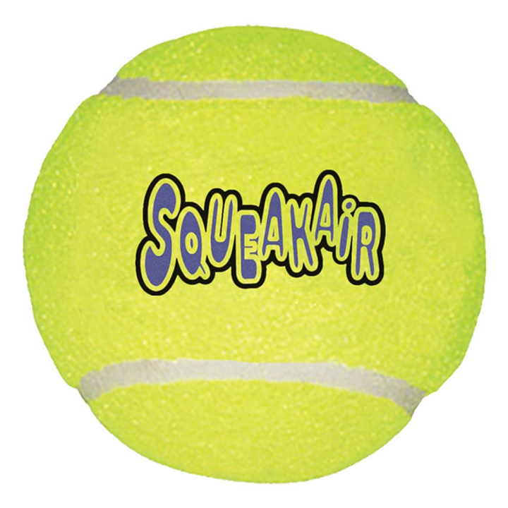 Dog Toy KONG SqueakAir Tennis Ball Yellow in the group Dog / Dog Toys / Chew Toys at Equinest (340360YE)