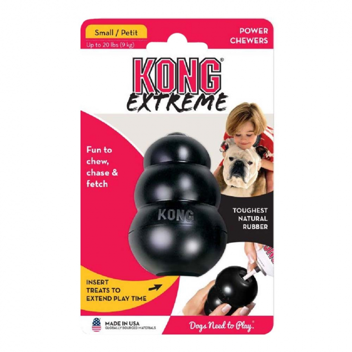 Dog Toy KONG Extreme Small Black in the group Dog / Dog Toys / Chew Toys at Equinest (340703BA)