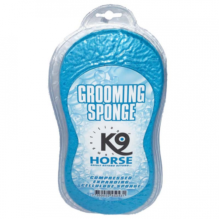 Grooming Sponge Cellulose Grooming Sponge Blue in the group Grooming & Health Care / Washing Sponges & Cleaning Cloths at Equinest (404300)