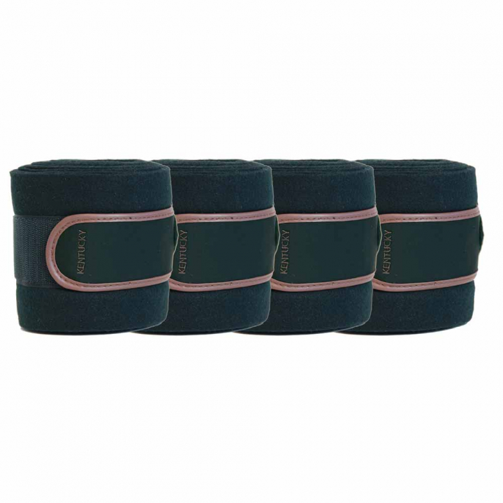 Polar Fleece Bandages 4-pack Green in the group Horse Tack / Leg Protection / Bandages at Equinest (42111GR)