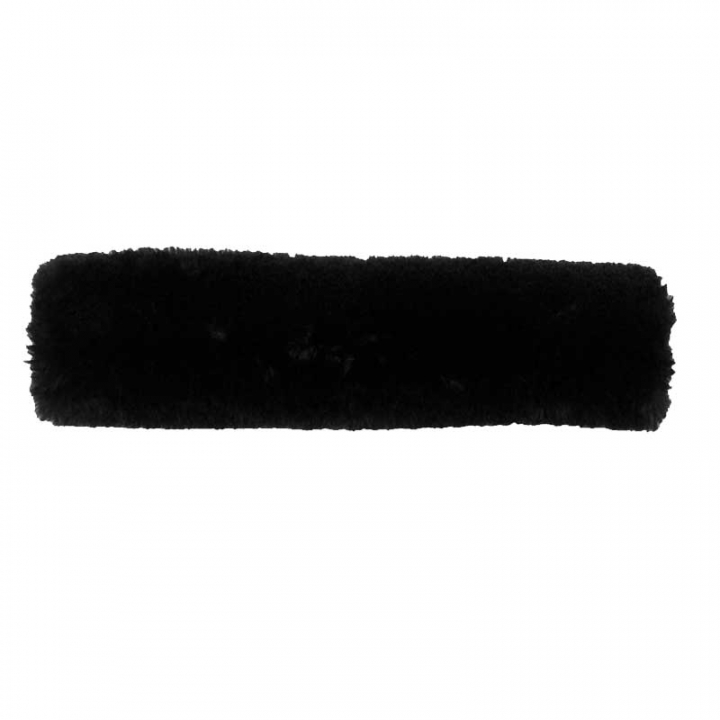 Noseband Cover Sheepskin Black in the group Horse Tack / Bridles & Browbands / Noseband Guard, Chin Protection & Crown Pads at Equinest (42602SV)