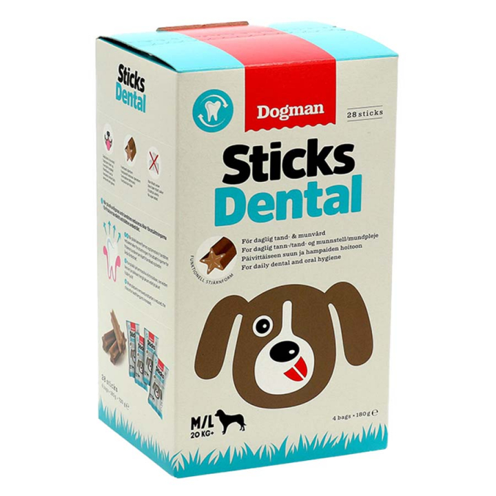 Dog Chews Dental Sticks Medium/Large in the group Dog / Dog Treats & Dog Bones at Equinest (479180L)
