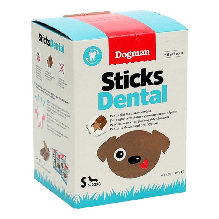Dog Chews Dental Sticks Small in the group Dog / Dog Treats & Dog Bones at Equinest (479180S)