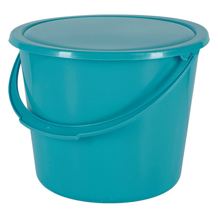Bucket with Lid HG Turquoise in the group Stable & Paddock / Stable Supplies & Yard Equipment / Buckets at Equinest (501230004TU)
