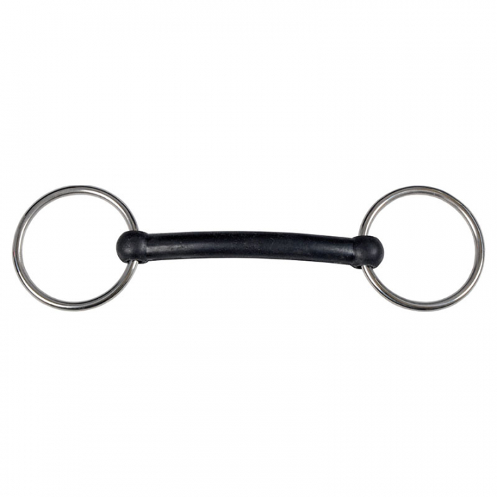 Straight Rubber Bit RS HG in the group Horse Tack / Bits / Snaffle Bits at Equinest (53074BA)