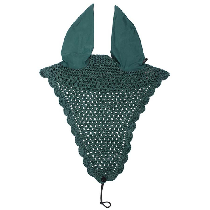 Long Ear Bonnet Lungo Loop Dark Green in the group Horse Tack / Bonnets at Equinest (5333GN)