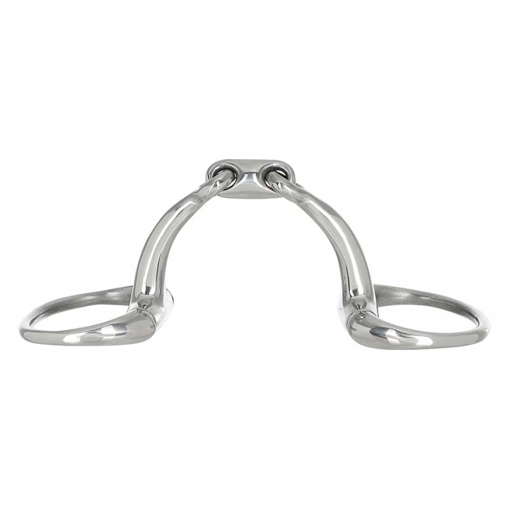 Single Jointed bit Anir with Fixed Rings in the group Horse Tack / Bits / Eggbut Bits at Equinest (55591SI)