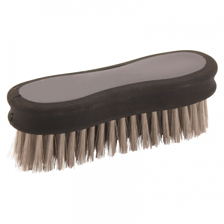 Face Brush SoftTouch HG Grey/Black in the group Grooming & Health Care / Horse Brushes / Face Brushes at Equinest (55950010GRBA)