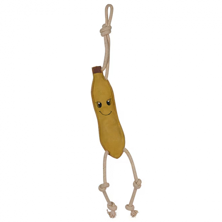 Horse Toy HS Banana in Suede Yellow in the group Stable & Paddock / Horse Toys at Equinest (603676)