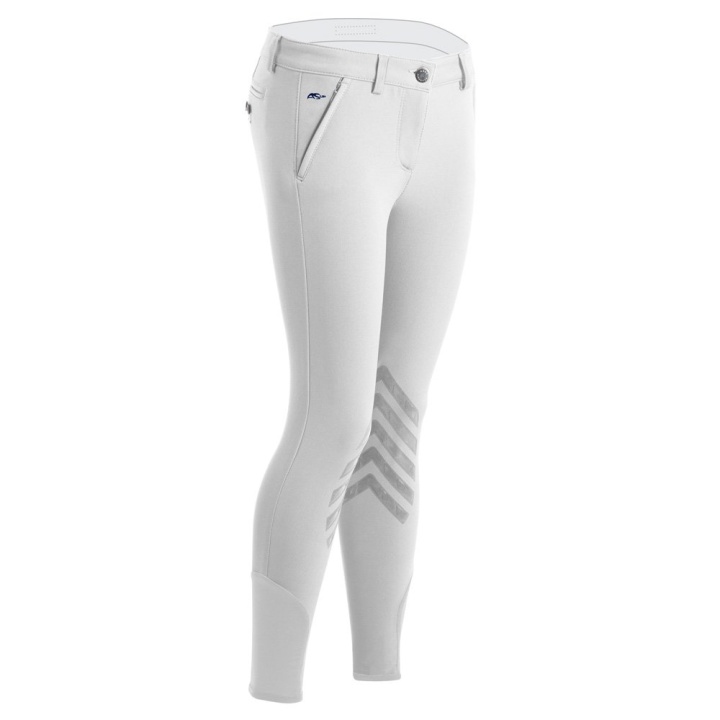 Riding Breeches Saide Child White in the group Equestrian Clothing / Riding Breeches & Jodhpurs / Breeches at Equinest (61143000_Saide_V_r)