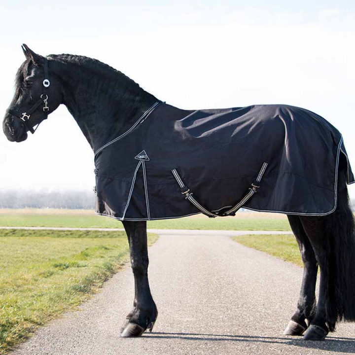 Rain Sheet Big Neck 600D 0g Black in the group Horse Rugs / Turnout Rugs / Rain Sheets at Equinest (6124BA)