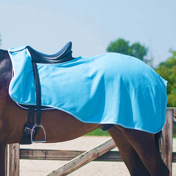 Exercise Sheet Color Fleece Blue in the group Horse Rugs / Exercise Sheets at Equinest (6145BLUE)