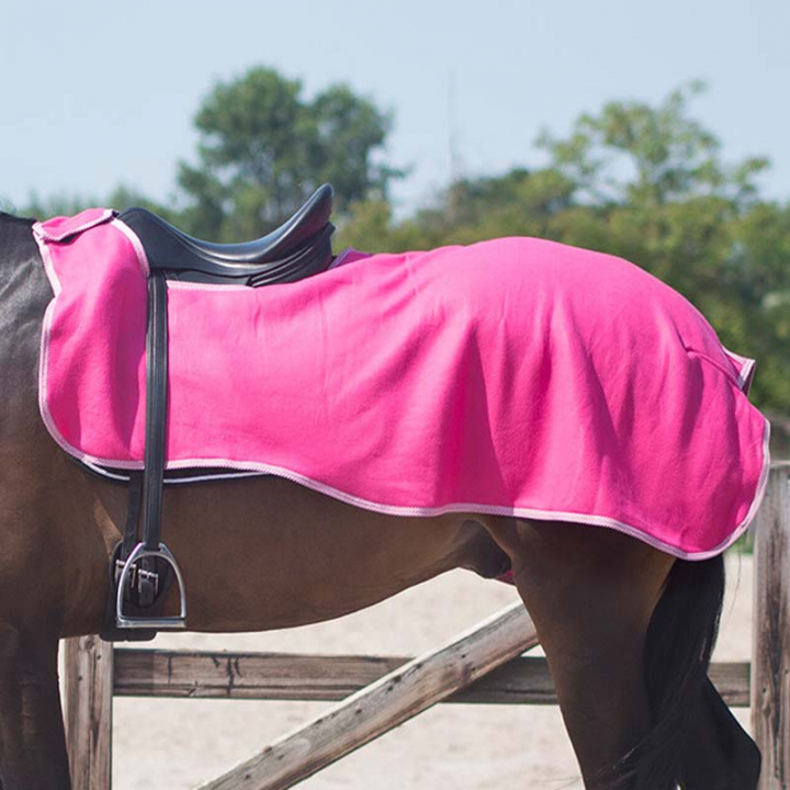 Exercise Sheet Color Fleece Pink in the group Horse Rugs / Exercise Sheets at Equinest (6145PI)