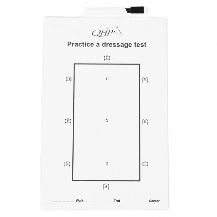 Dressage Practice Board Whiteboard White in the group Stable & Paddock at Equinest (8008WH)