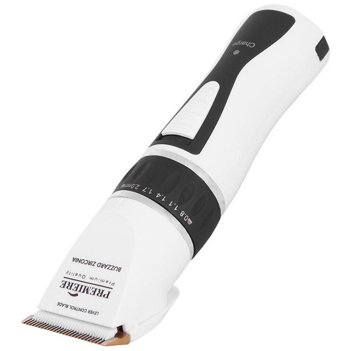 Cordless Trimmer Buzzard Zirconia Black/White in the group Grooming & Health Care / Clippers & Accessories at Equinest (801942BAWH)