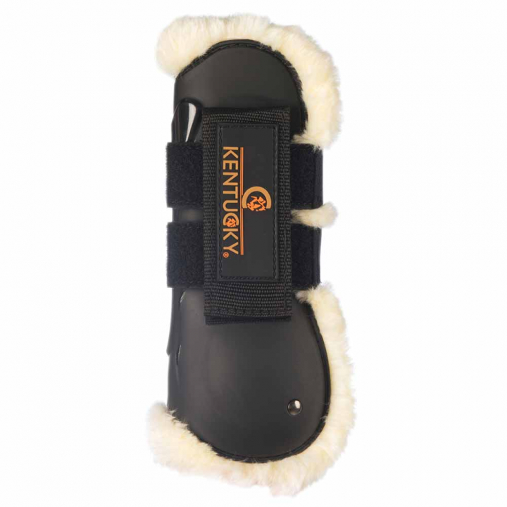 Tendon Boots Air Sheepskin Black in the group Horse Tack / Leg Protection / Tendon Boots at Equinest (88192Sv_r)