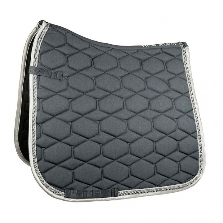 Saddle Pad Crystal Fashion Gray in the group Horse Tack / Saddle Pads / All-Purpose & Jumping Saddle Pads at Equinest (91521Gr_r)