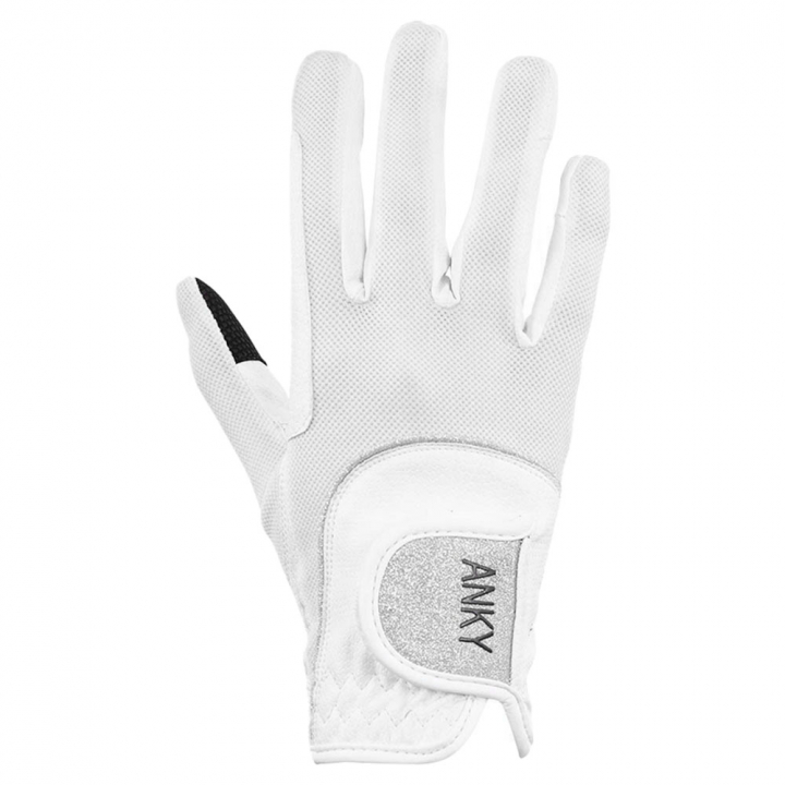 Riding Gloves Technical Mesh White in the group Equestrian Clothing / Riding Gloves & Yard Gloves at Equinest (A70919WH)
