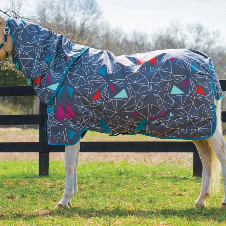 Rain Rug Amigo Pony Plus 0g Blue in the group Horse Rugs / Turnout Rugs / Rain Sheets at Equinest (AKRP90Bl_r)