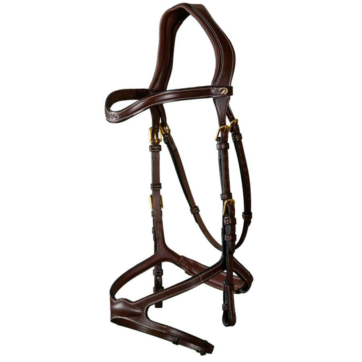 X-Fit Anatomical Bridle DC Brown in the group Horse Tack / Bridles & Browbands / Bridles at Equinest (DYCCCDBr_r)