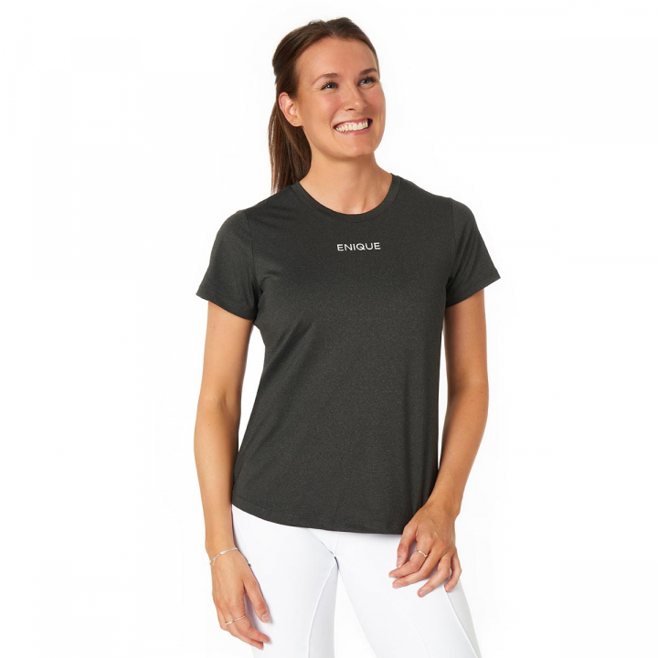 T-Shirt Everyday Dark Gray in the group Equestrian Clothing / Riding Shirts / T-shirts at Equinest (ENQ005Gr_r)