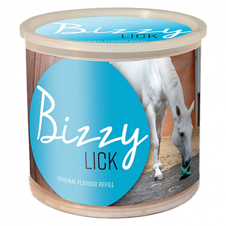 Lick Stone Bizzy Lick Original Refill 1kg in the group Supplements / Horse Supplements / Salt Licks, Mineral Blocks & Lick Stones at Equinest (LIKBIZORX8-1000)