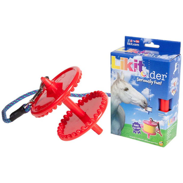 Holder Level 1 Red in the group Stable & Paddock / Horse Toys at Equinest (LIKLH02RE)