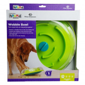 Interactive Dog Toy Wobble Bowl 0Level 1 Turquoise/Green