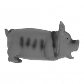 Dog Toy Pig Grey