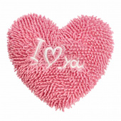Dog Toy Valle Heart Pink