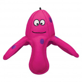 Dog Toy KONG Belly Flops Octopus Pink