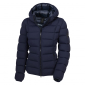 Riding Jacket Quilted Athleisure Navy Blue