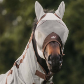 Fly Mask Classic with Ears Silver
