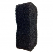 Grooming Sponge Equi Super Shiner Scrub Black