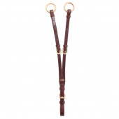 Short Martingale E-logo with Openable Rings Brown/Brass