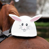 Helmet Cover Easter Bunny White