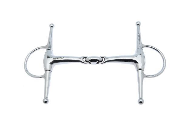 Double Jointed Fullcheek bit in the group Horse Tack / Bits / Full-Cheek Bits at Equinest (0063310000X)